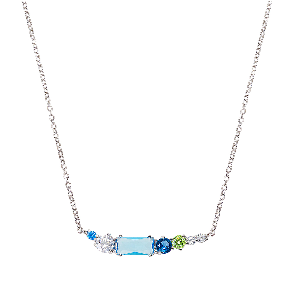 Collier Femme Argent rhodié - 600124