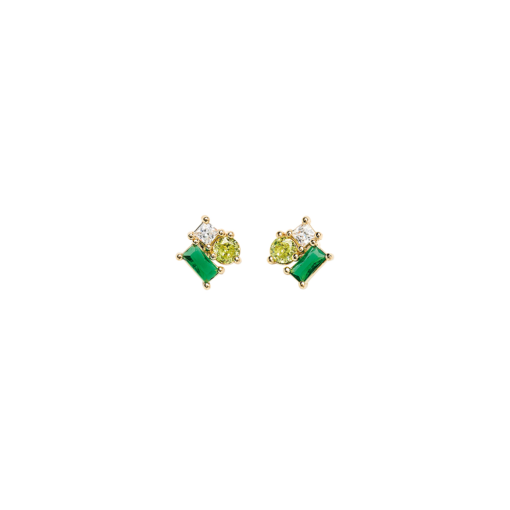 Boucle d'oreille Femme Plaqué or - 606625