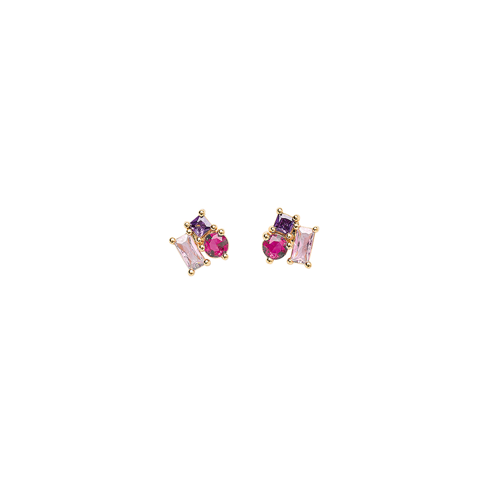 Boucle d'oreille Femme Plaqué or - 606626