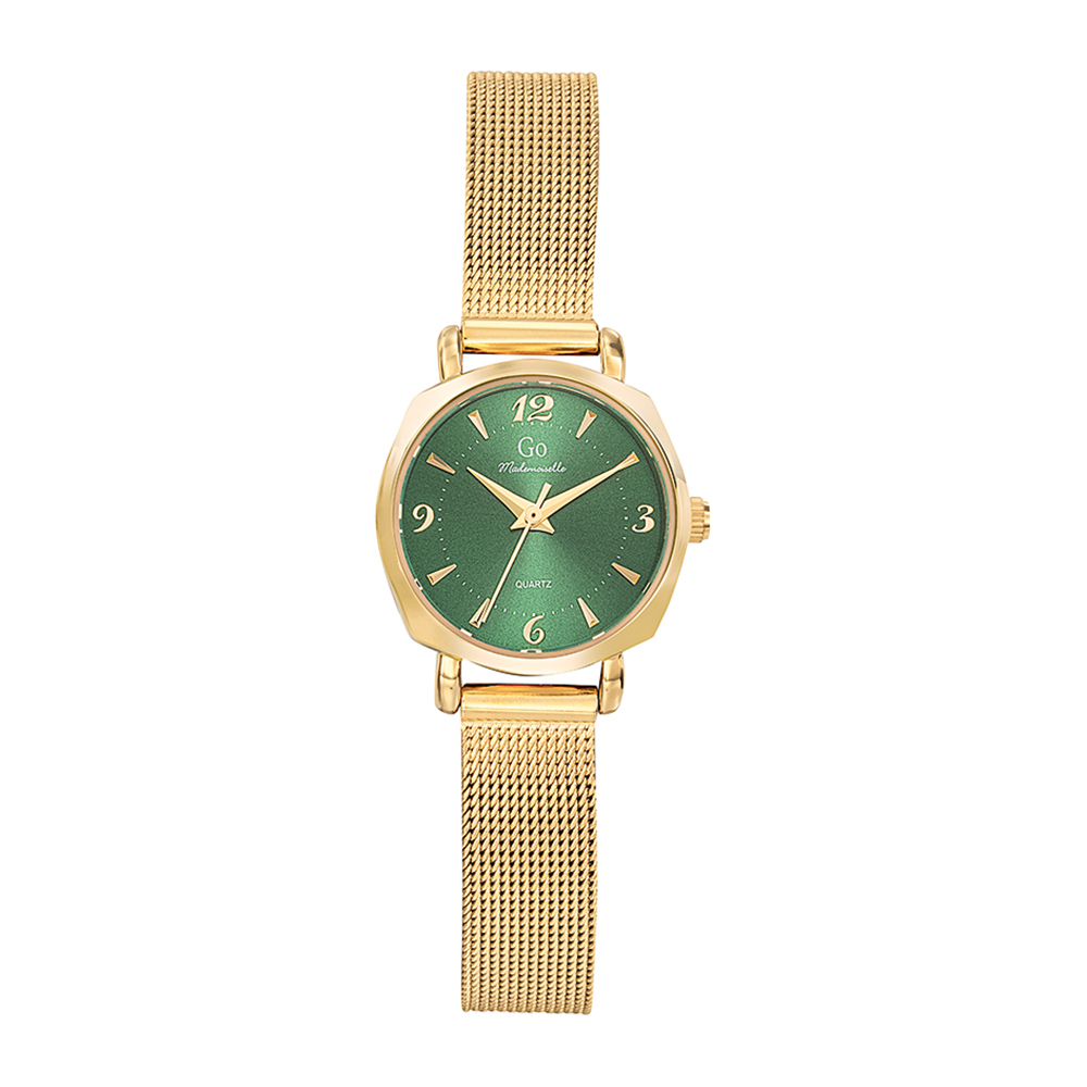 Montre Femme Boîtier Doré Bracelet Métal Doré - 695567