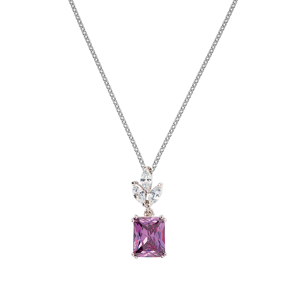 Collier Femme Argent rhodié - 600108