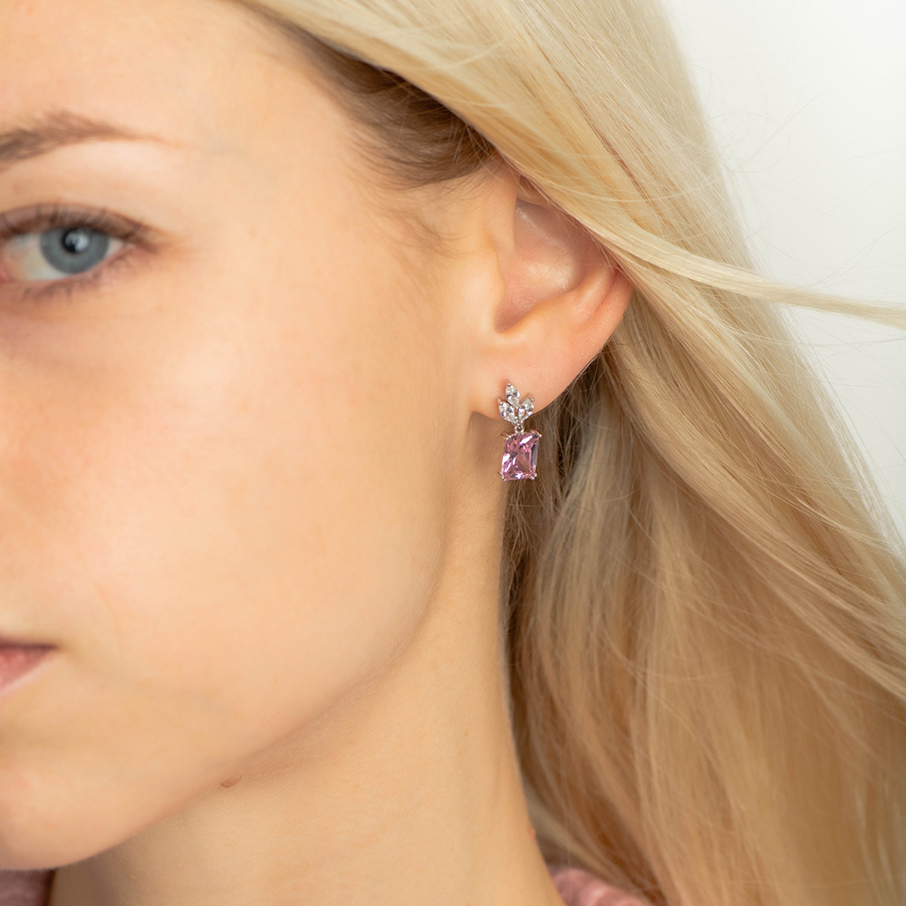 Boucle d'oreille Argent rhodié - 602616 – Image 2