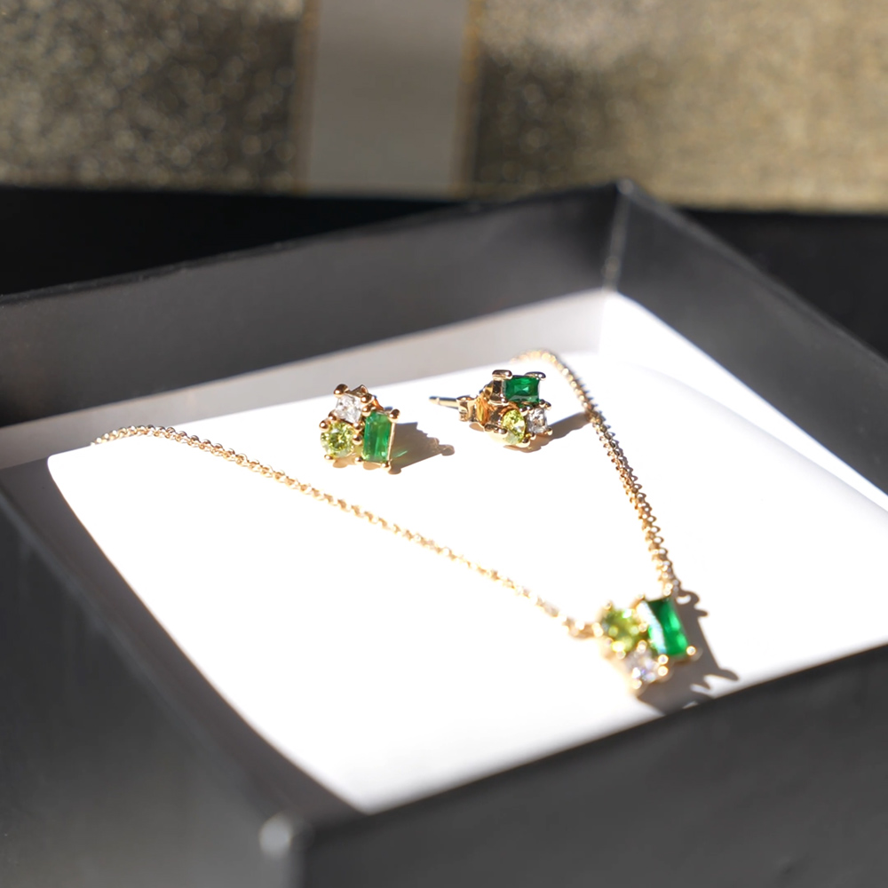 Boucle d'oreille Femme Plaqué or - 606625 – Image 4