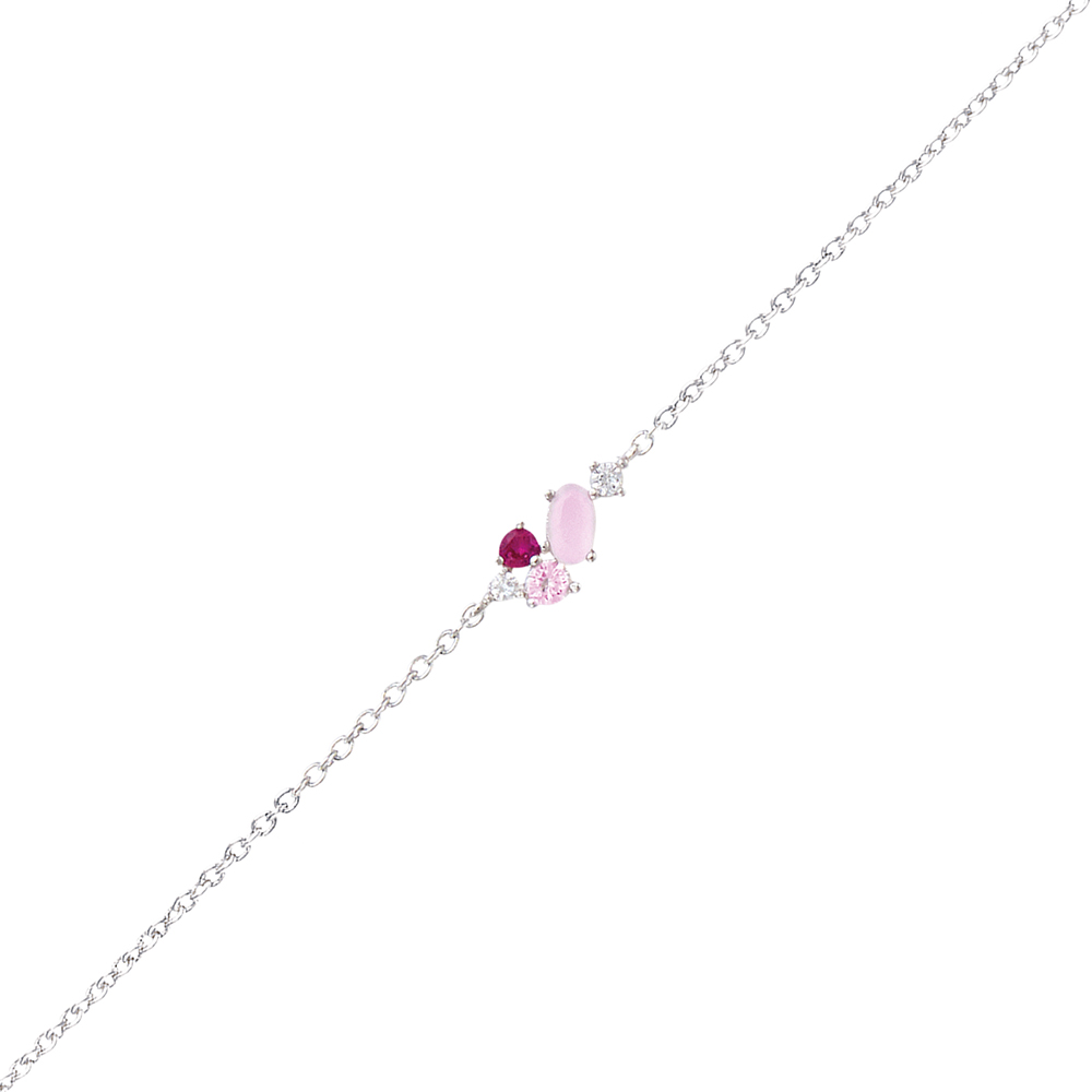 Montre Femme Boîtier Argenté Bracelet Métal Argenté - 695380 – Image 3