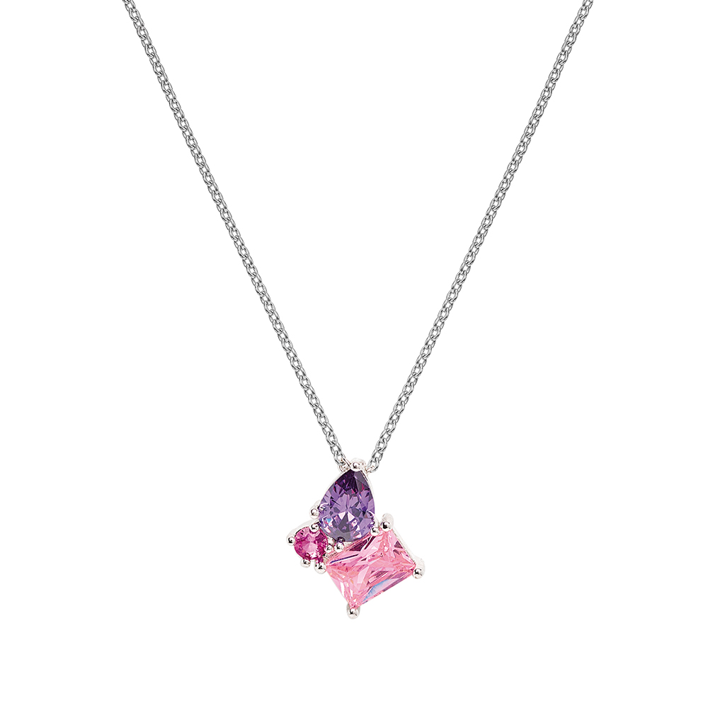 Collier Femme Argent rhodié - 600119