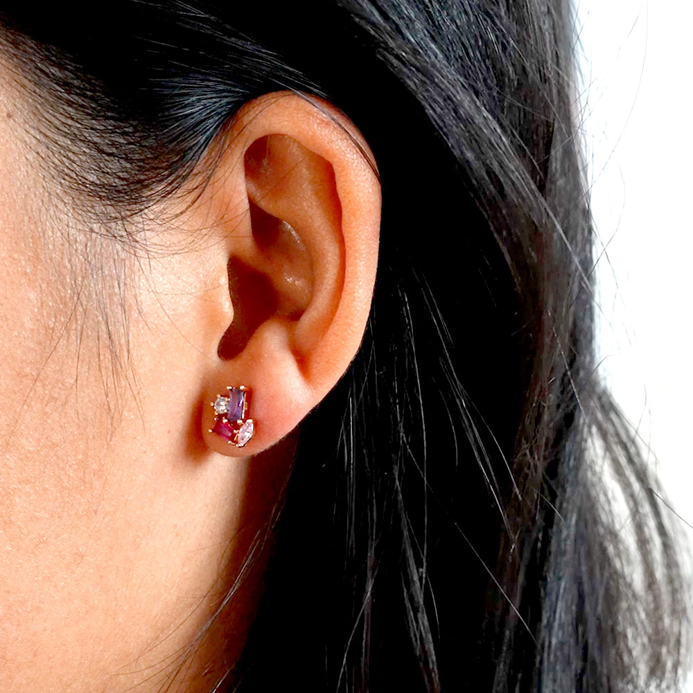 Boucle d'oreille Femme Plaqué or - 606608 – Image 3