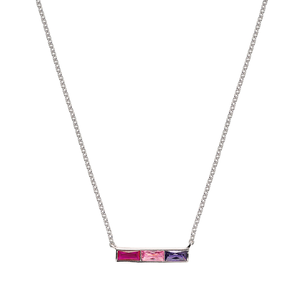 Collier Femme Argent rhodié - 600123