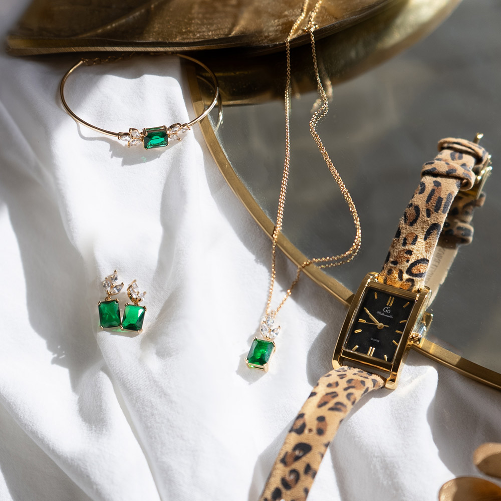 Boucle d'oreille Femme Plaqué or - 606624 – Image 4