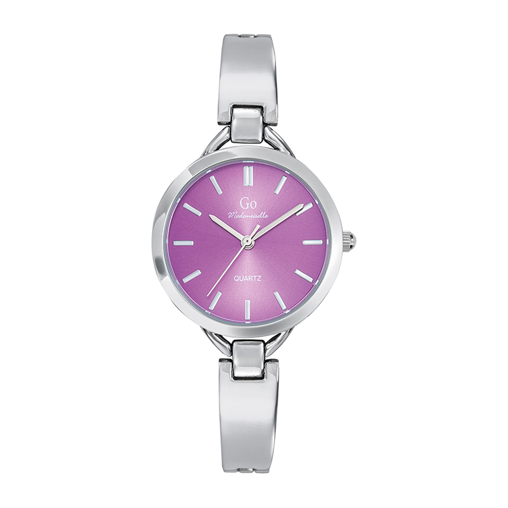 Montre Femme Boîtier Argenté Bracelet Métal Argenté - 695508