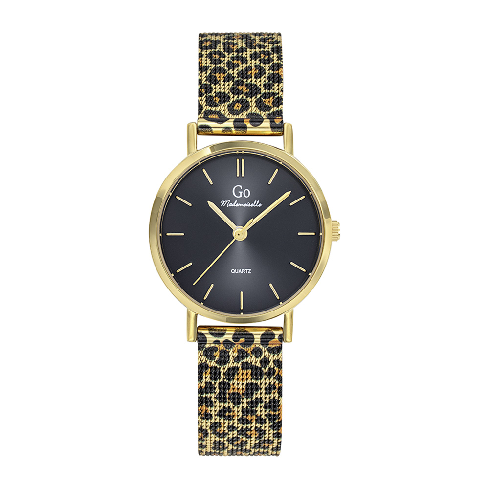 Montre Femme Boîtier Doré Bracelet Métal Doré - 695673