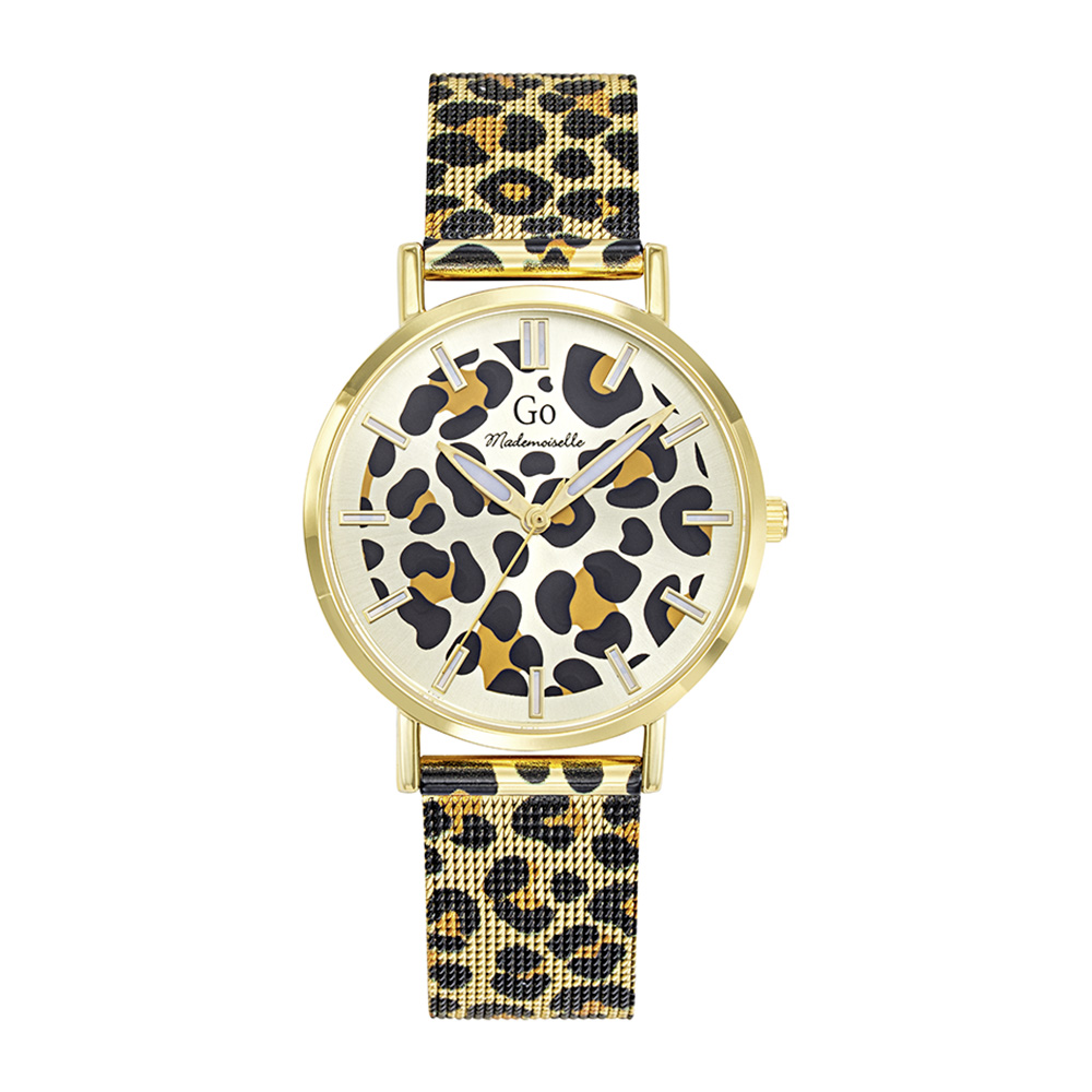 Montre Femme Boîtier Doré Bracelet Métal Doré - 695682