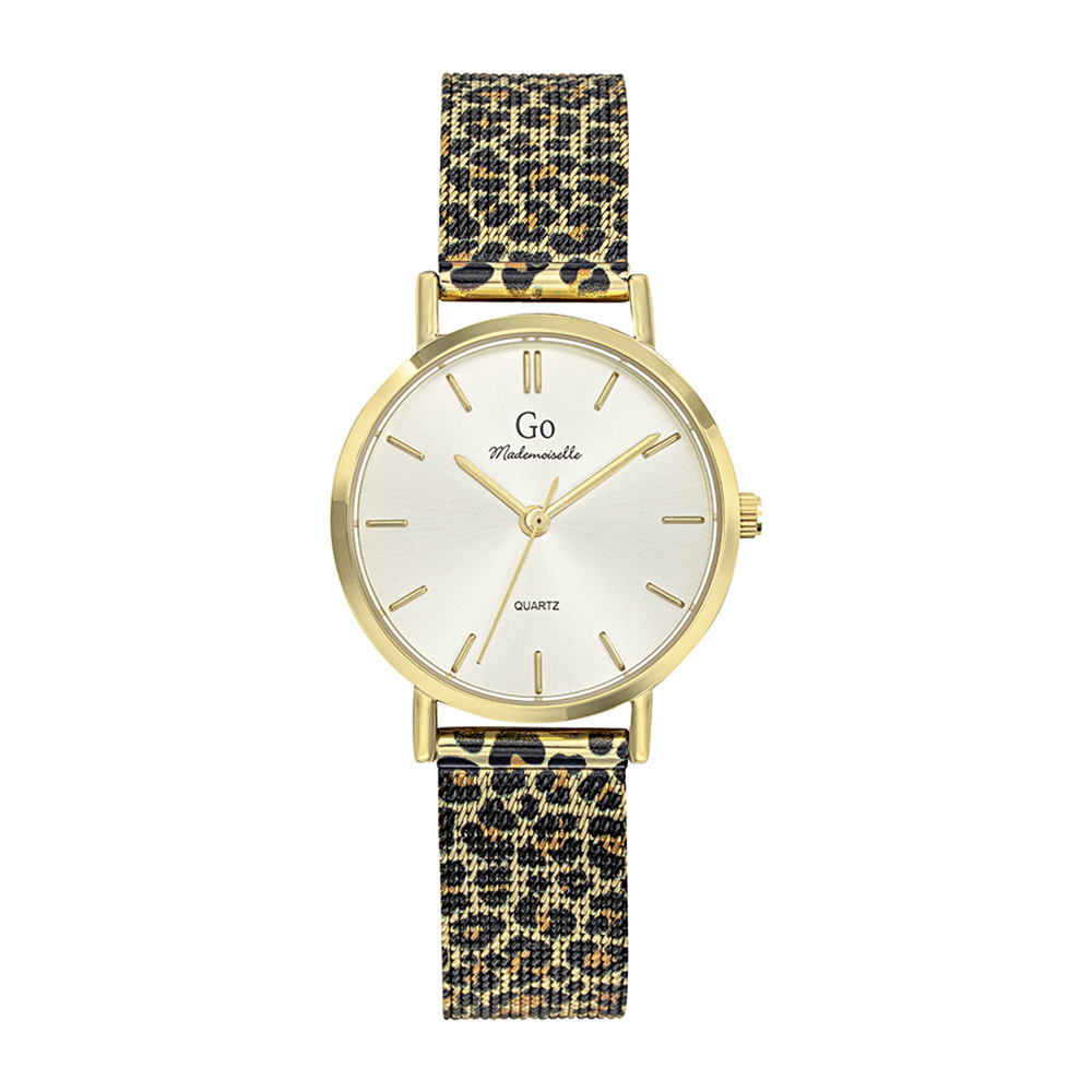 Montre Femme Boîtier Doré Bracelet Métal Doré - 695672
