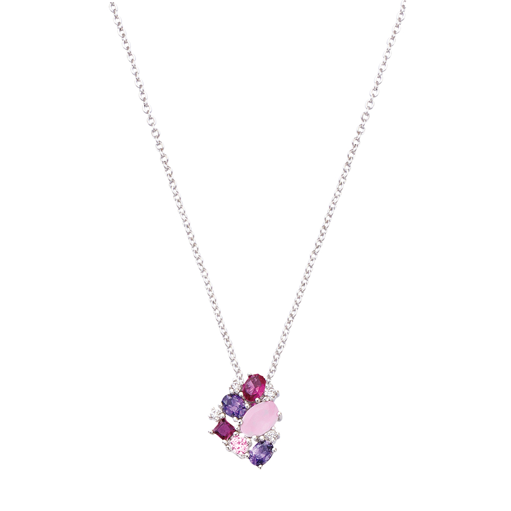 Collier Femme Argent rhodié - 600092