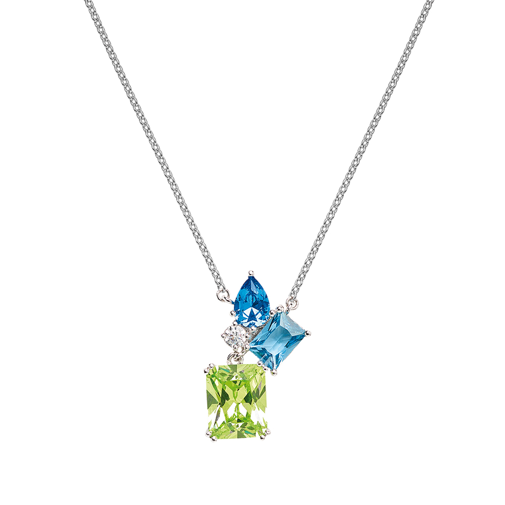 Collier Femme Argent rhodié - 600117