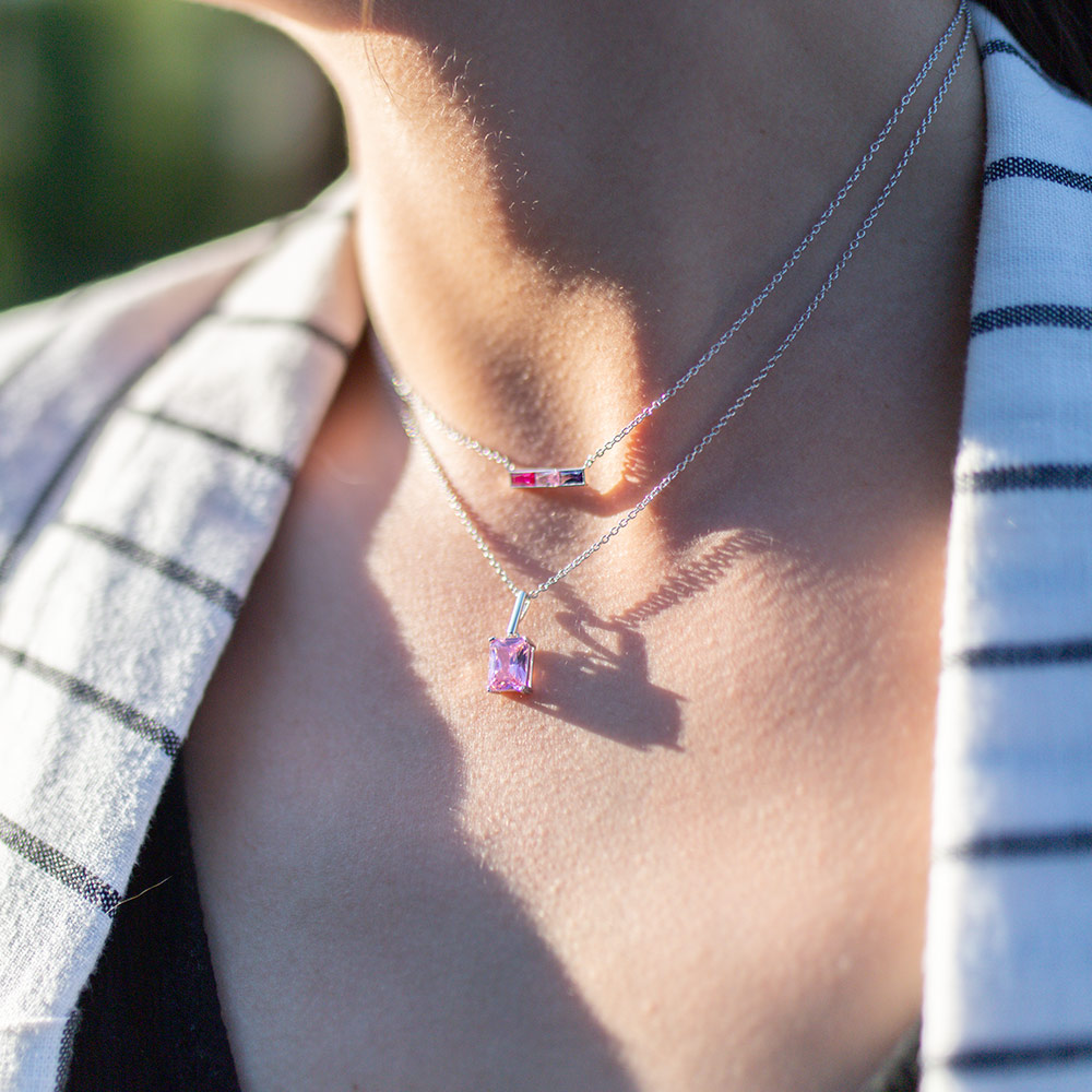 Collier Femme Argent rhodié - 600127 – Image 2