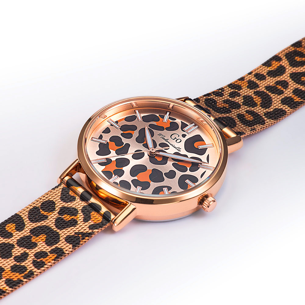 Montre Femme Boîtier Doré rose Bracelet Métal Doré rose - 695679 – Image 2