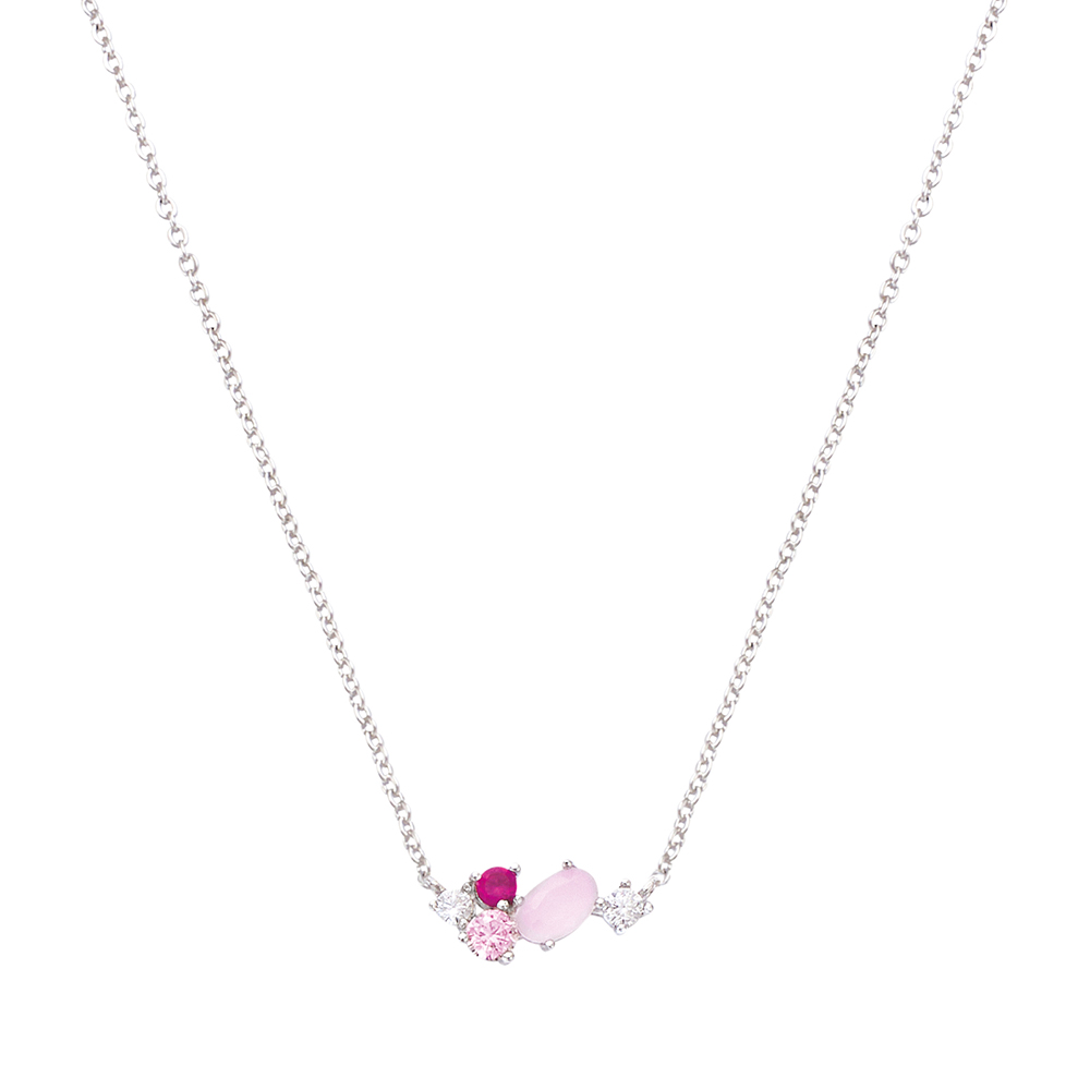 Collier Femme Argent rhodié - 600093