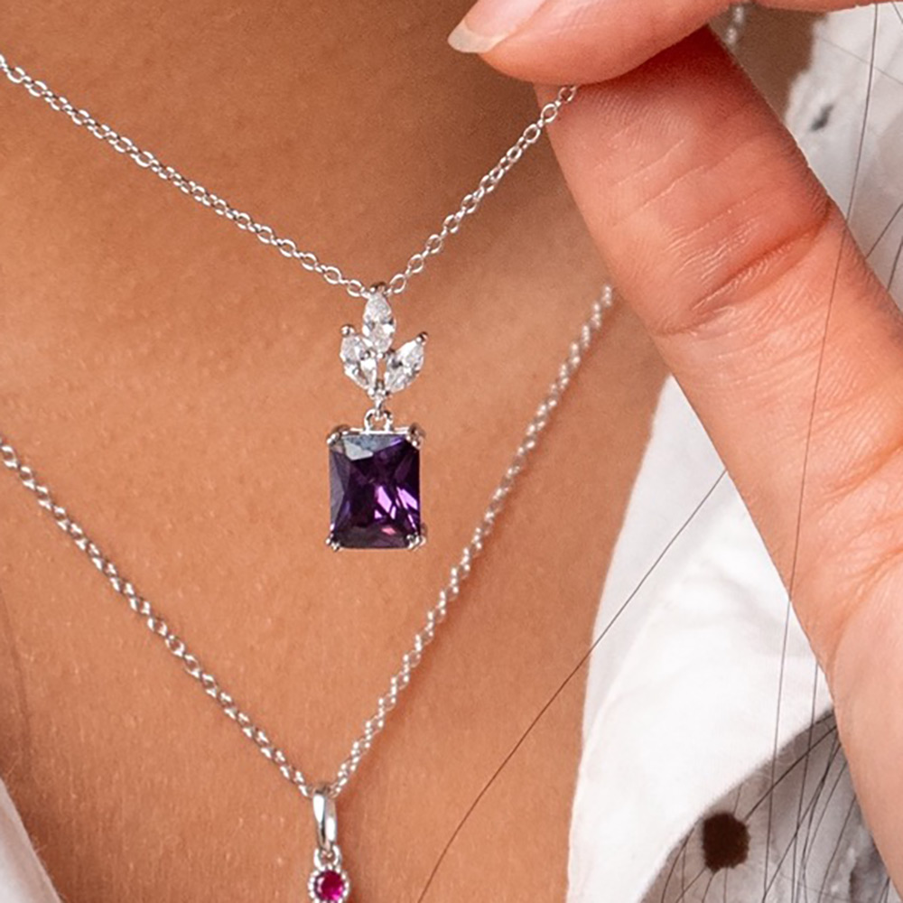 Collier Femme Argent rhodié - 600108 – Image 2