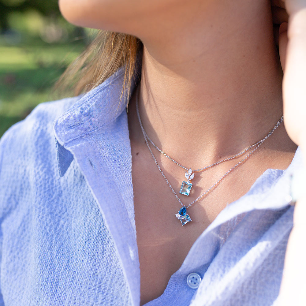 Collier Femme Argent rhodié - 600109 – Image 2