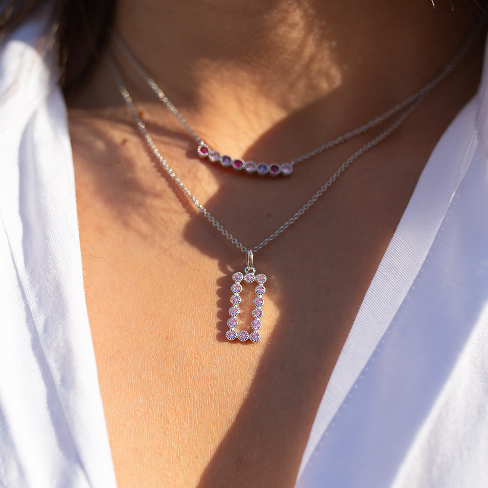 Collier Femme Argent rhodié - 600120 – Image 2
