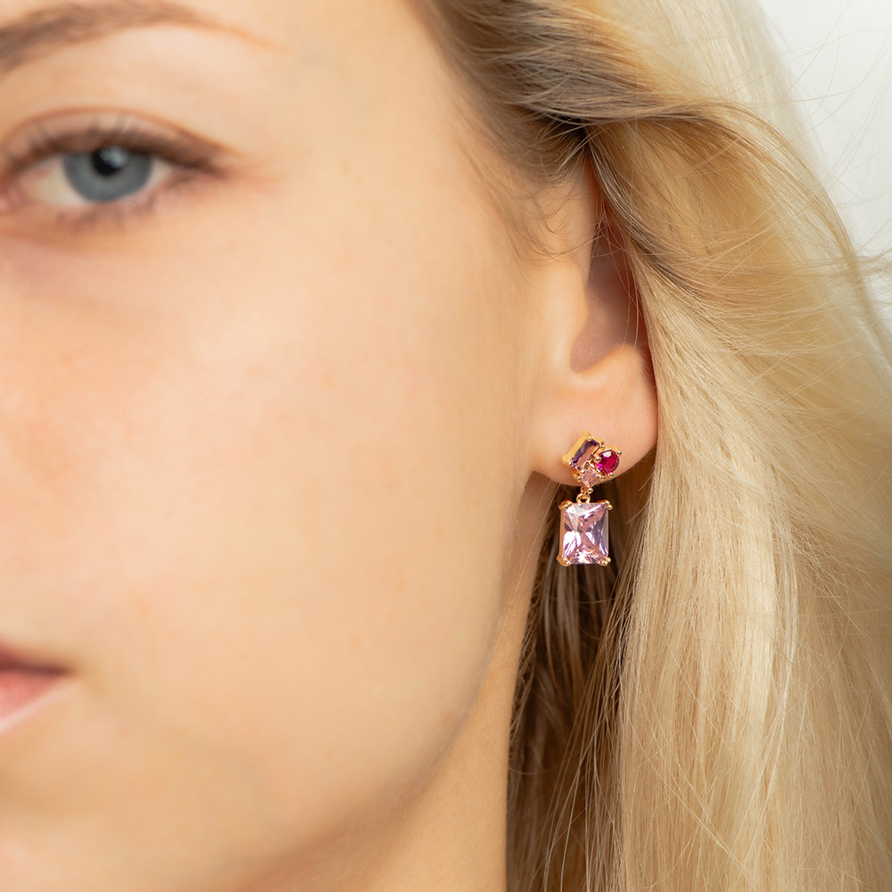 Boucle d'oreille Femme Plaqué or - 606633 – Image 3
