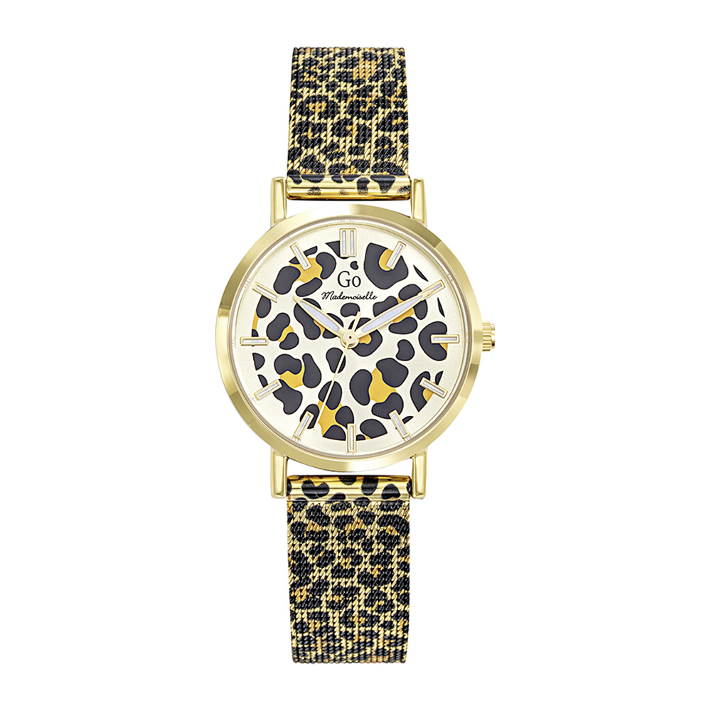 Montre Femme Boîtier Doré Bracelet Métal Doré - 695674