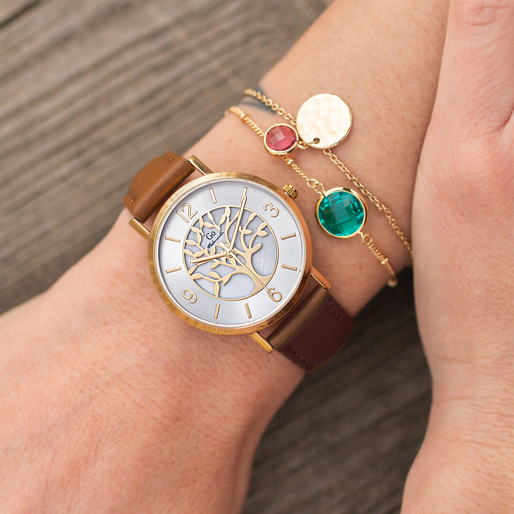 Montre Femme Bracelet Cuir - 699504 – Image 3
